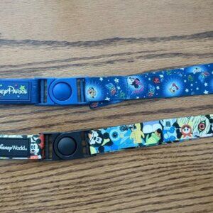 2 Disney World Lanyards 2014 Vinylmation Disney Parks Disney Pins